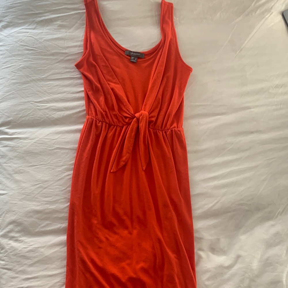Orange Primark dress